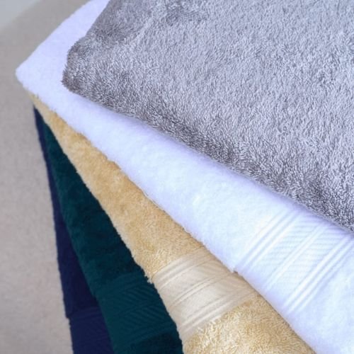 Serviette de Bain en Coton Gris perle – Image 6