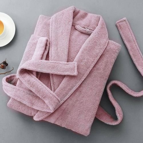 Peignoir de bain confort blanc éclatant. – Image 2