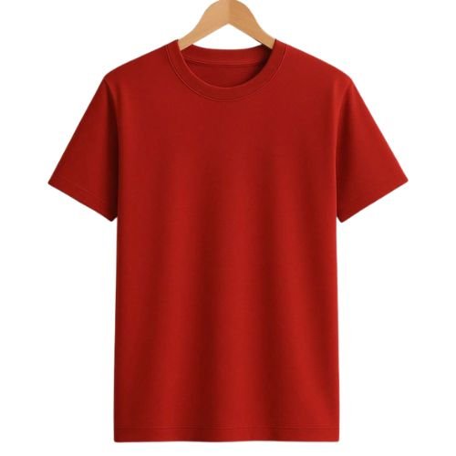 T-Shirt col rond en coton – Image 3